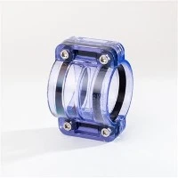 クリア PVC 二次格納カップリング